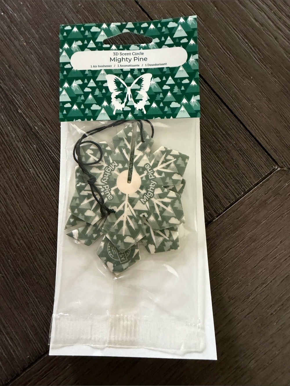 Scentsy Mighty Pine 3D Scent Circle Snowflake Holiday Christmas New